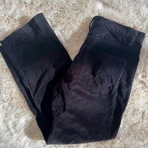 CLUB MONACO BLACK MICRO CORDUROY JEANS SIZE 31